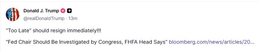 trump powell resign 03 July 2025 2