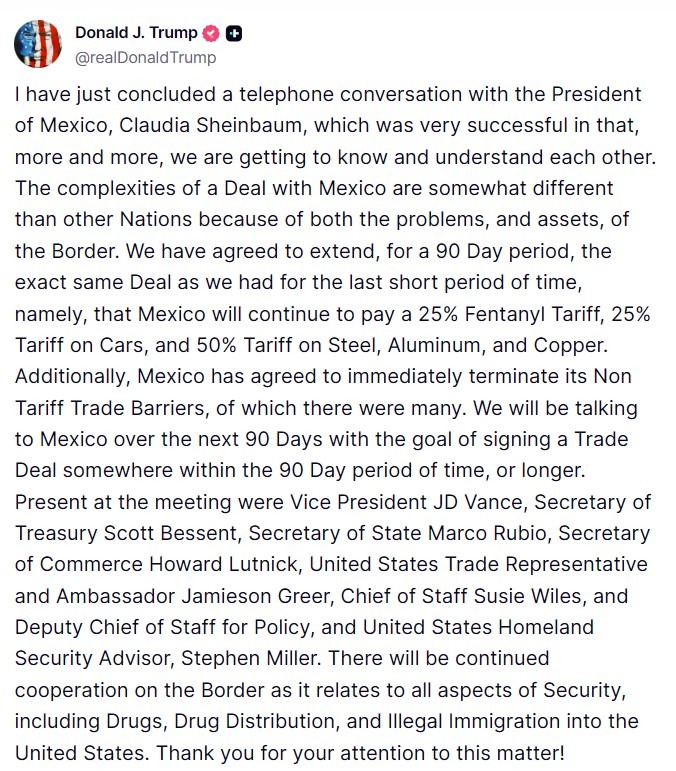 trump taco mexico 01 August 2025 2