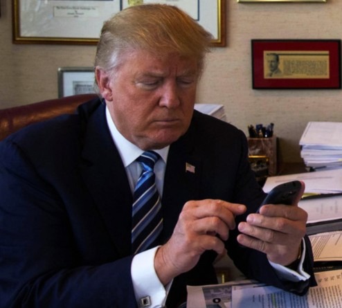 trump tweeting