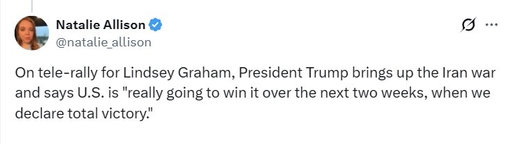 trump two weeks 09 June 2026