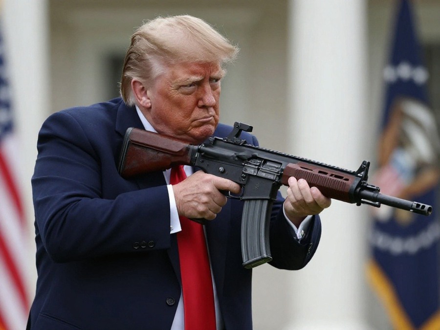 trump war gun 20 May 2026