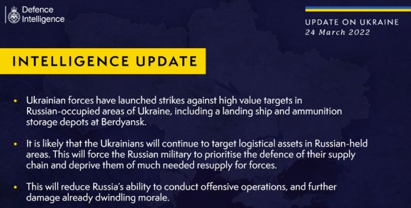 uk ukraine 25 March 2022