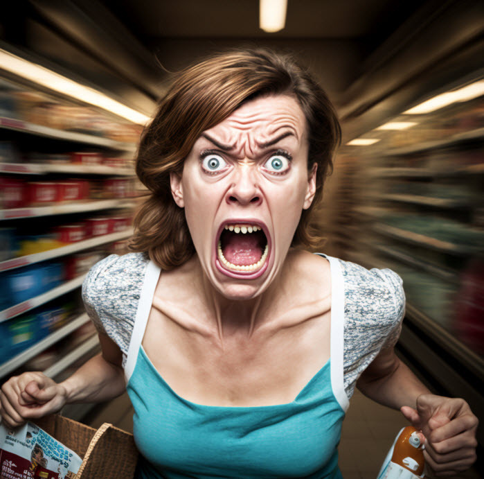 upset shopper prices