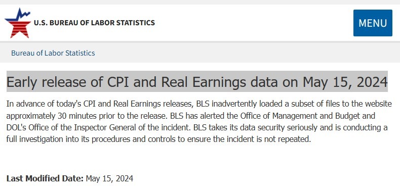 us cpi early release 16 May 2024 2
