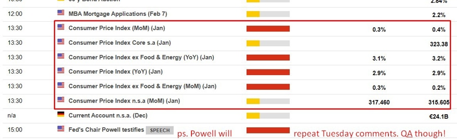 us cpi preview ranges January 2025 2