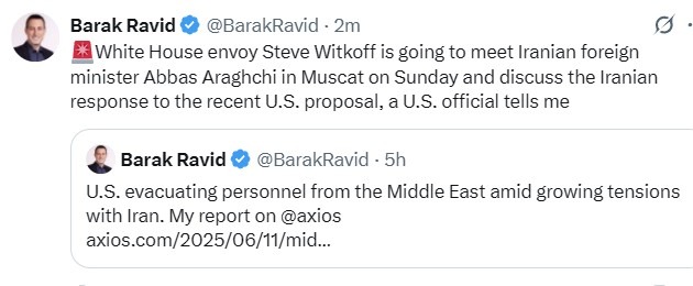 us iran nuclear talks June 15 2025 2