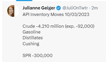 us oil inventory 04 October 2023