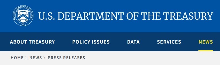 us treasury logo letterhead 23 May 2023