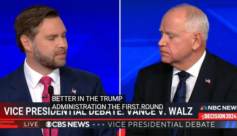 vance walz debate 2 02 October 2024 2