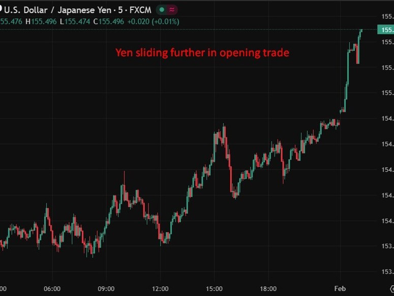 yen backlash warning 02 February 2026 2