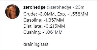 zh oil api 30 March 2022